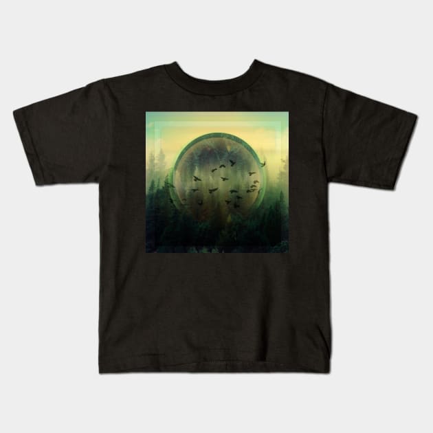 Tranquilidad Natural Kids T-Shirt by Kocodread